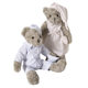 Bear doll pajamas ragdoll ສະດວກສະບາຍ plush toy