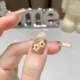 Spring Field Flower Little Bee Customized Three-dimensional Sticker High-value French Simple Wearable Customized Long Nails