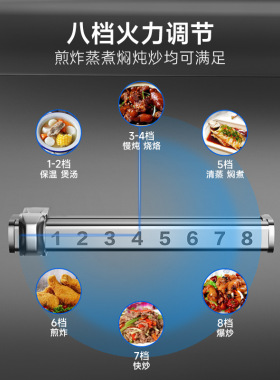 驰能大功率商用电磁炉15kw酒店饭店凹面电磁灶电炒炉爆炒炉电灶台