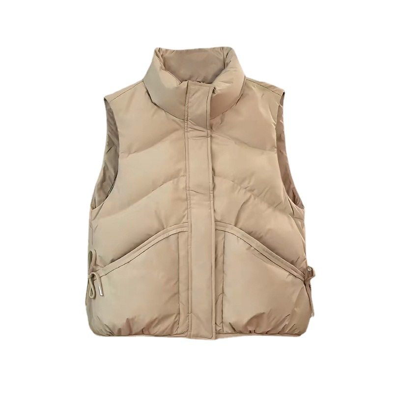 无袖棉服羽绒马甲马夹女外穿内搭春冬坎肩加厚外套棉背心上衣内胆,淘宝优惠券,粉丝福利购,淘宝优惠卷