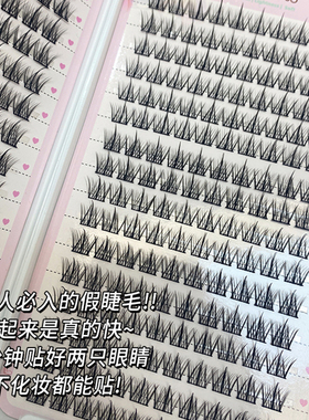 320簇睫毛书懒人三部曲假睫毛