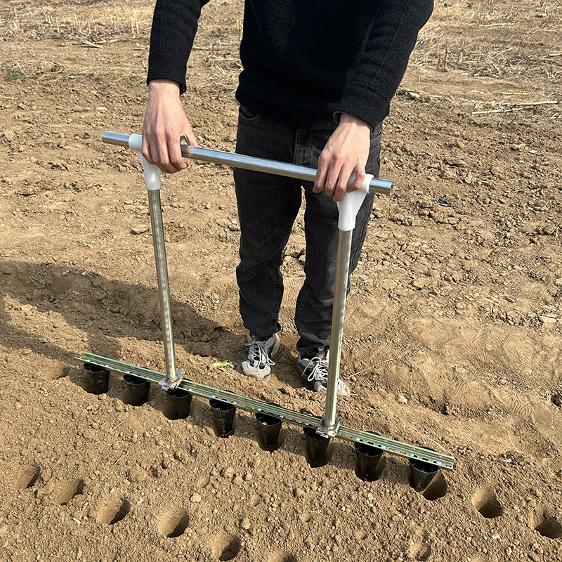 农用种植草莓打窝打坑打孔神器大棚种植移栽工具定植种花生打洞器,淘宝优惠券,粉丝福利购,淘宝优惠卷