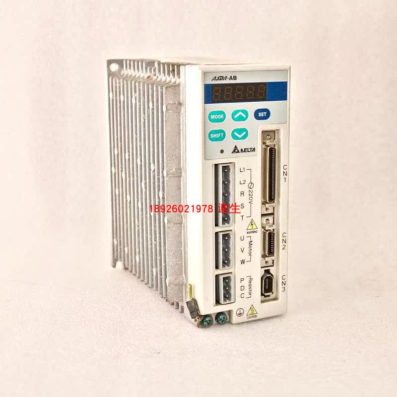 ASD-A0421-AB二手台达伺服器400w0.4kw台达驱动器-图0