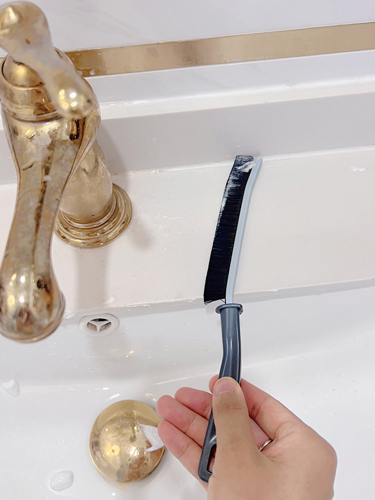 Crevice Brush Long Handle Groove Multi-Functional Cleaning