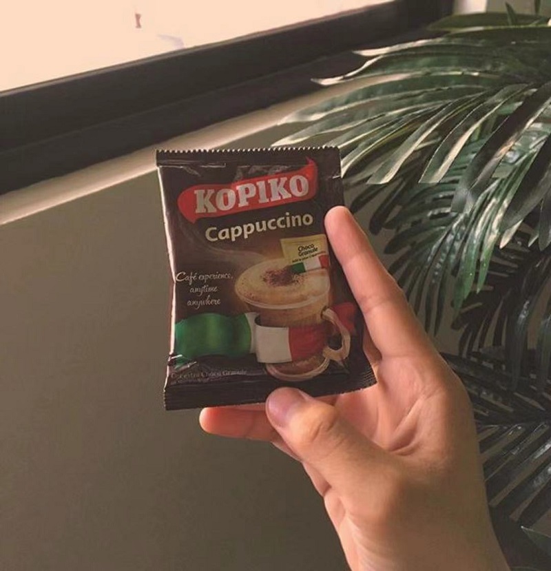 新日期菲律宾KOPIKO可比克卡布奇诺Cappuccino咖啡香浓750g30小包 - 图1