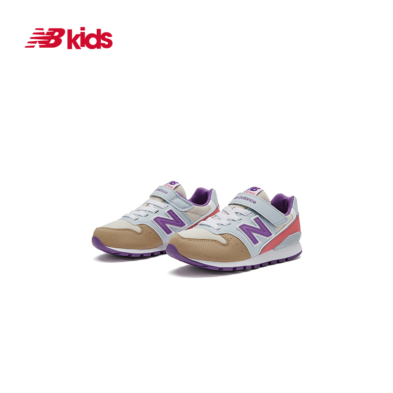 New Balance nb官方童鞋 4~14岁男女童春夏网面轻便运动鞋996-图0