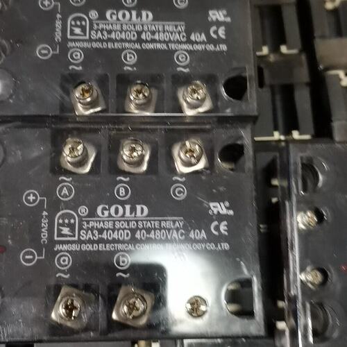 议价-正固特GOLD三相固态继电器SA34040D直流控交流S正可维修 - 图2