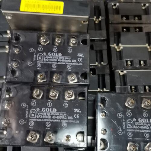 议价-正固特GOLD三相固态继电器SA34040D直流控交流S正可维修 - 图1