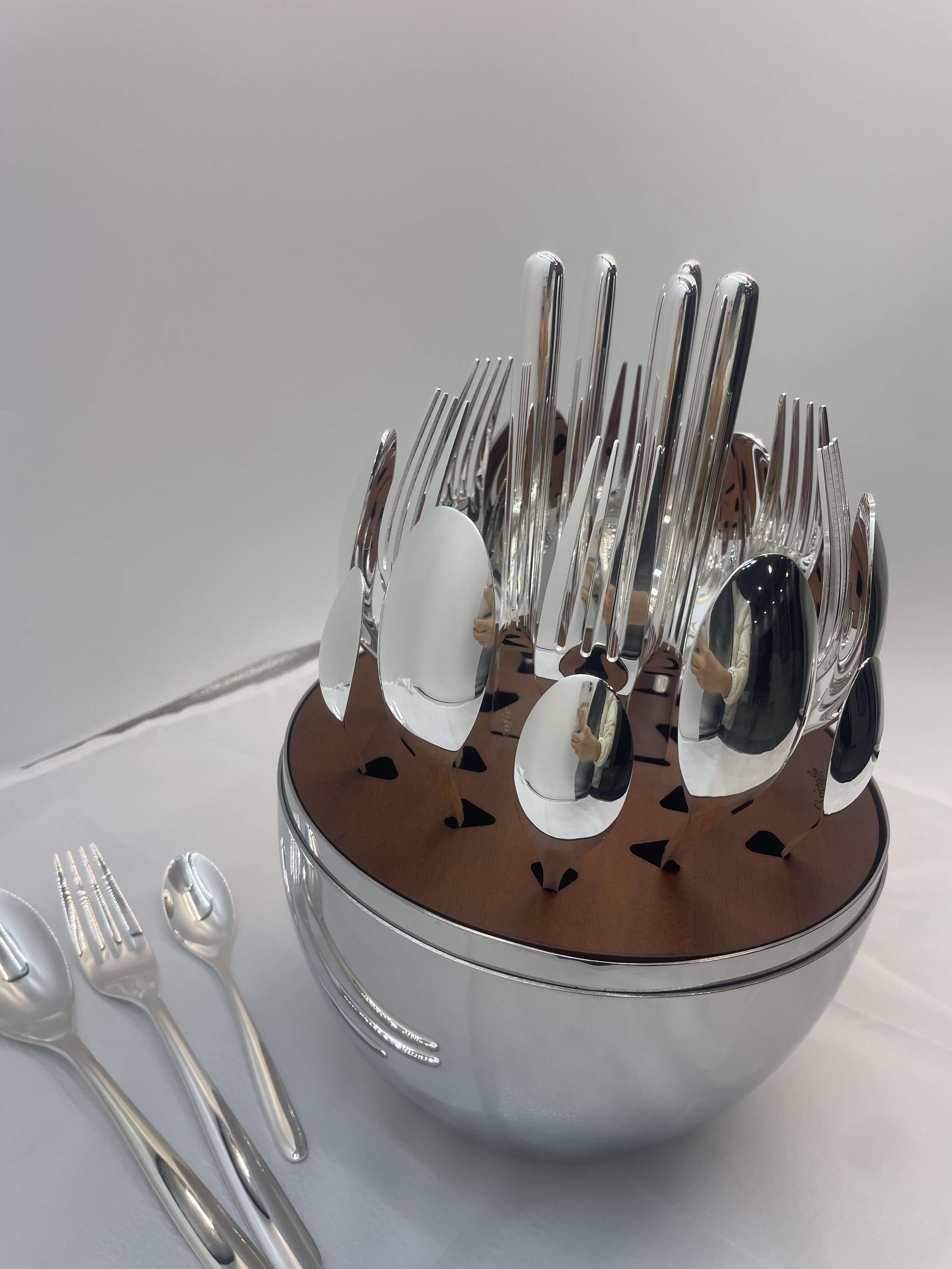 轻奢高级感欧洲意式心境蛋银蛋餐具刀叉西餐蛋形餐具套装收纳蛋壳,淘宝优惠券,粉丝福利购,淘宝优惠卷