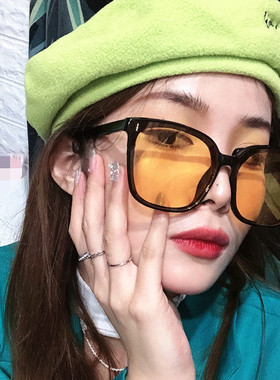 2023新款韩国明星同款显脸小墨镜