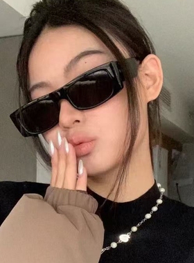 欧美复古风个性方框墨镜