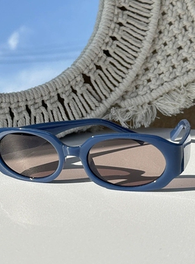 时尚复古高级小框太阳镜个性潮流