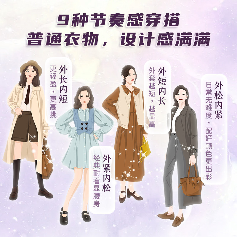 现货速发】一看就懂穿搭术 零基础入门服装搭配指南网红时尚热门穿搭通勤减龄风服装色彩教程穿搭图解书穿搭有术平价搭出时尚范