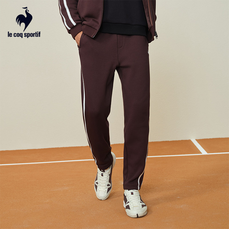 【网球】乐卡克法国公鸡2025年秋冬新品男款休闲针织保暖直筒长裤,淘宝优惠券,粉丝福利购,淘宝优惠卷