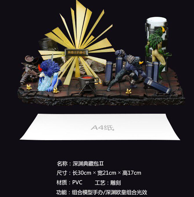 dnf光环dnf深渊2代沙盘典藏包欧皇光环礼包  手办模型  生日礼物