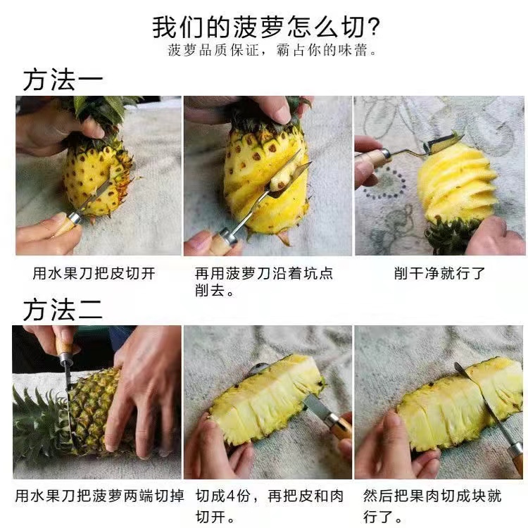 广东徐闻菠萝10斤装香水大菠萝新鲜当季现摘水果非泰国小凤梨 - 图1