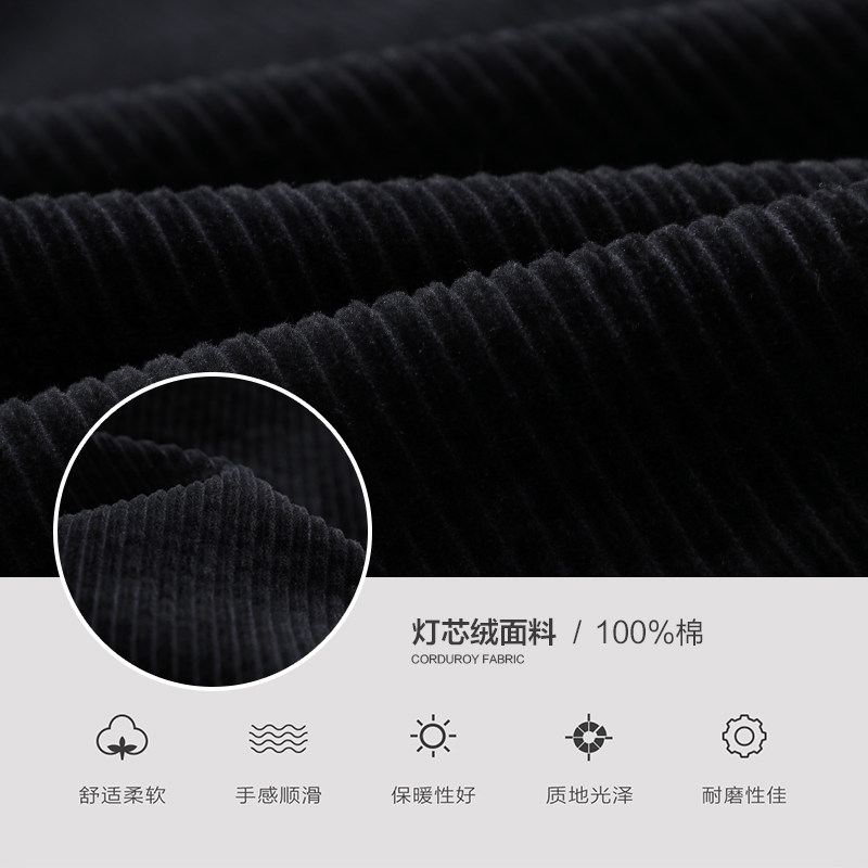 马克华菲灯芯绒潮2020秋冬季夹克 马克华菲康成夹克