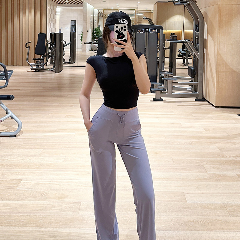 性感辣妹露背健身短袖女固定式胸垫防震运动t恤普拉提瑜伽服上衣,淘宝优惠券,粉丝福利购,淘宝优惠卷