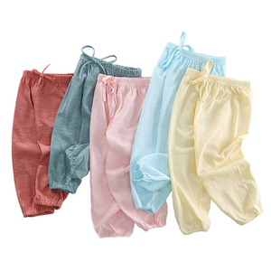 儿童休闲防蚊裤薄款长裤