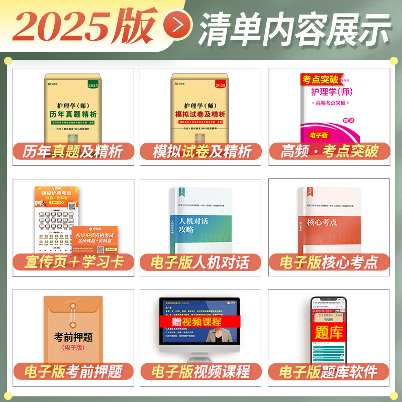 含2024真题!护师初级备考2025年护理学师历年真题试卷+模拟卷试题全套复习资料考试章节题库教材书刷题资格护士轻松过人卫版军医版 - 图0