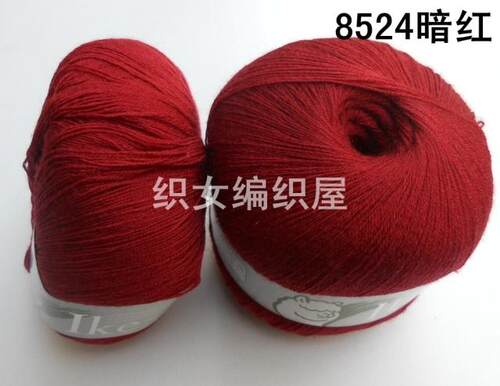 正品安吉列艾卡羊毛线羔羊绒羊绒貂绒配线特价毛线无锡发货 - 图0