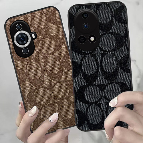 适用华为nova13/11手机壳12ultra后壳9超薄活力版8男士14pro新款nona7女款se曲屏pro高端6Hi华10navo全包皮套 - 图1