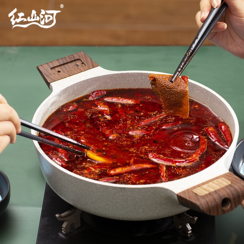 鲜辣火锅汤底料236g 清油麻辣羊蝎子调料 涮羊肉牛腩暖锅冒菜底料 - 图0