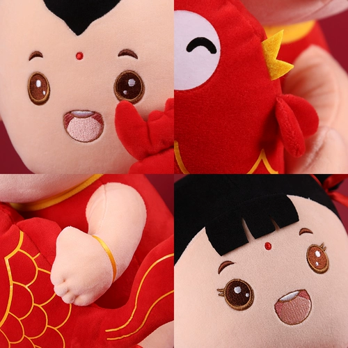 Свадебные пресс-куклы, пара китайских свадебных украшений, подарки молодоженам, украшение свадебного зала, счастливые куклы, раннее рождение ребенка