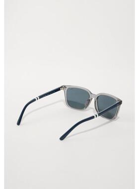 代购RALPH LAUREN男士太阳镜防紫外线偏光遮光高清晰度透明灰色