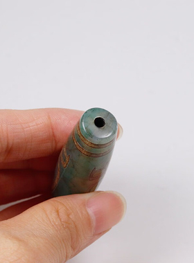 天然真品西藏财神玛瑙天珠正品吊坠项链玉髓玉石DIY配件散珠男女