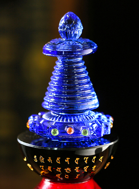 佛堂一切如来心全身小号五轮塔