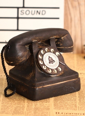 摄影道具酒吧咖啡厅橱窗电话机