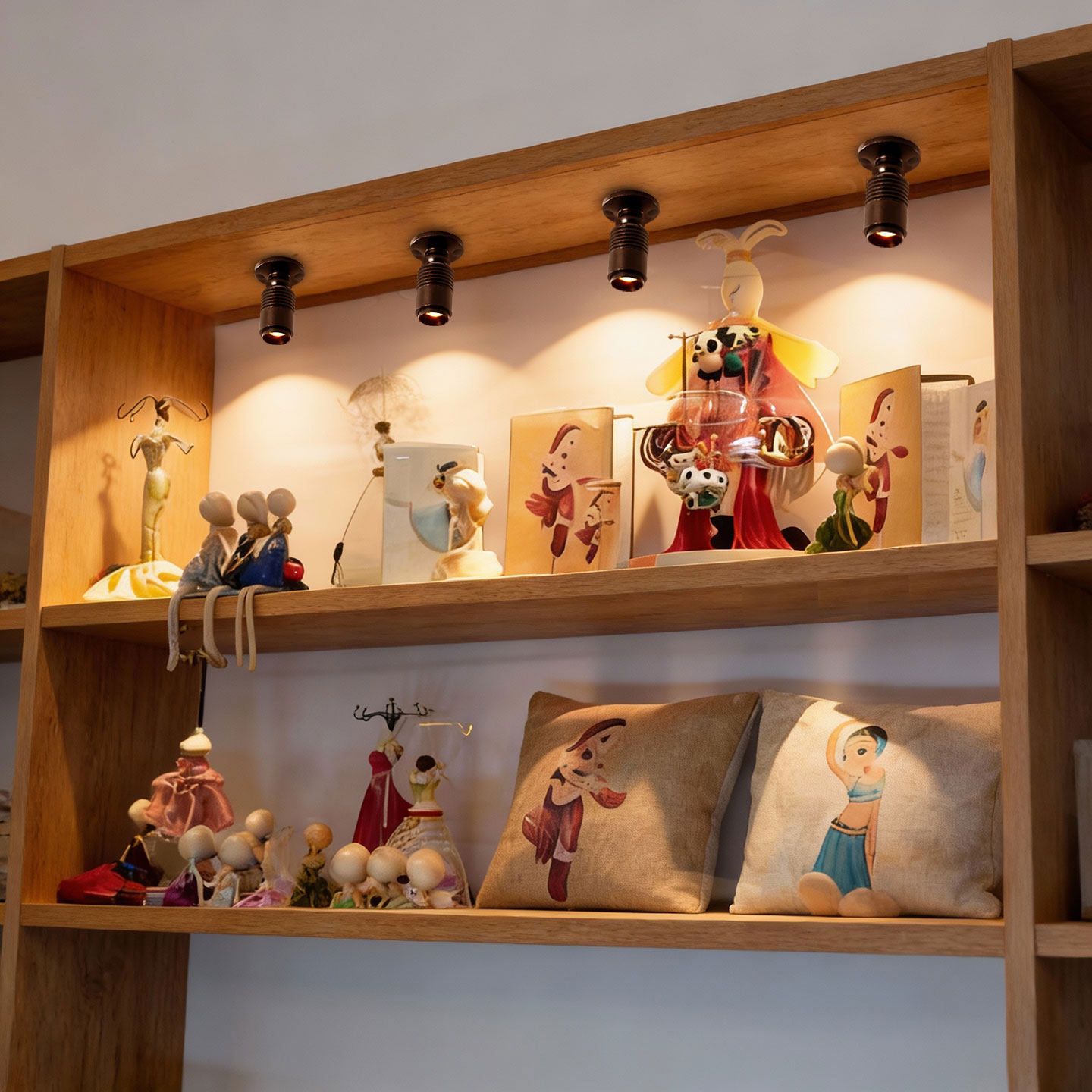 调焦迷你小射灯3w 手办模型展示柜灯柜台展示灯led柜子展柜灯鱼缸,淘宝优惠券,粉丝福利购,淘宝优惠卷