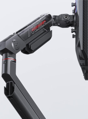 华硕ROG擎天支架AAS01R桌面升降旋转机械臂显示器悬臂vesa显示屏