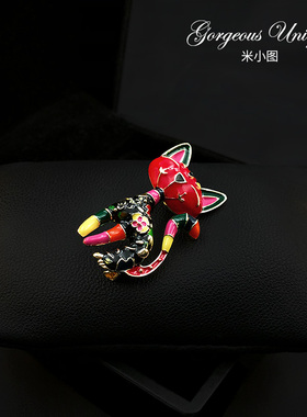 1188精致高档萌宠卡通毛衣外套