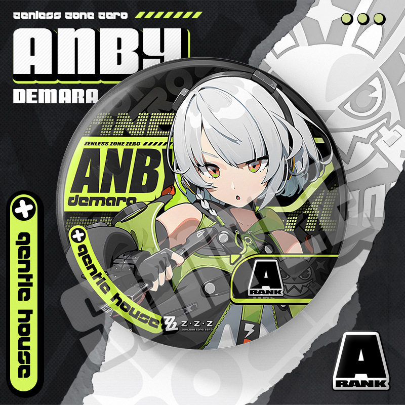 绝曲凌 PET双闪吧唧徽章妮可艾莲乔莱卡恩珂蕾妲75mm胸章周边谷子 - 图1