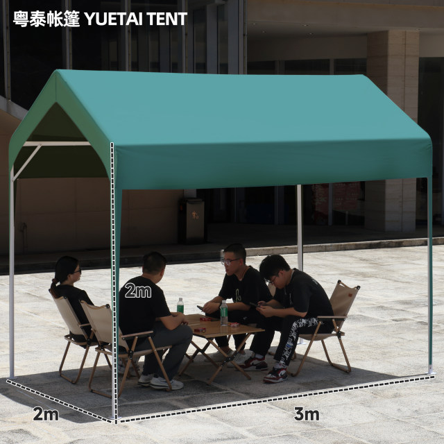 The Internet celebrity tent in the parking shed is strong enough to withstand strong winds of level 7