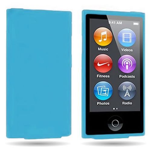 适用苹果MP4 ipod nano7保护套nano8代QQ果冻套简约硅胶套软外壳-图0