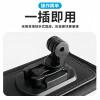 Action camera backpack clip is suitable for DJI Action/6/5pro/4/Nano/Pocket3/insta360/GoPro school bag fixed bracket shoulder strap clip perspective outdoor live broadcast