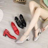 Летняя обувь, танцующие туфли, из натуральной кожи, мягкая подошва