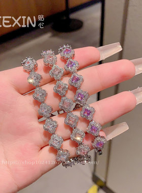 宝库那月销10万件的进口锆石手链