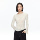 Lingzhi Vero Moda chiffon shirt ສໍາລັບແມ່ຍິງໃນດູໃບໄມ້ລົ່ນແລະລະດູຫນາວ, ພິມອອກໃຫມ່ bell-sleeved slim top, versatile, ຄົນອັບເດດ: ແລະ elegant