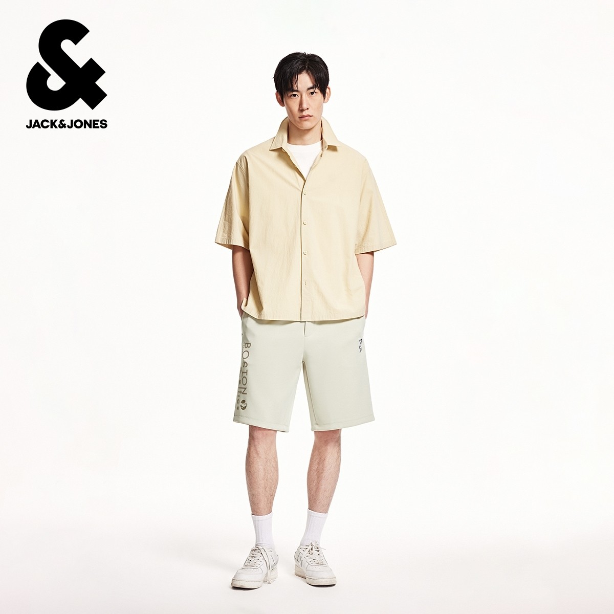 绫致杰克琼斯秋冬NBA联名款凯尔特人队男短裤松紧抽绳休闲裤,淘宝优惠券,粉丝福利购,淘宝优惠卷