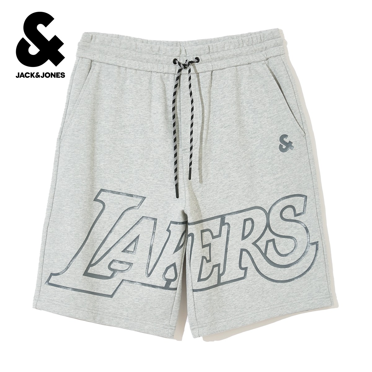 绫致杰克琼斯春季男士NBA联名湖人队时尚运动印花短裤,淘宝优惠券,粉丝福利购,淘宝优惠卷