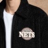 Lingzhi Jack Jones 2026 new autumn and winter men's cotton coat wool blend warm lapel embroidered jacket fashion