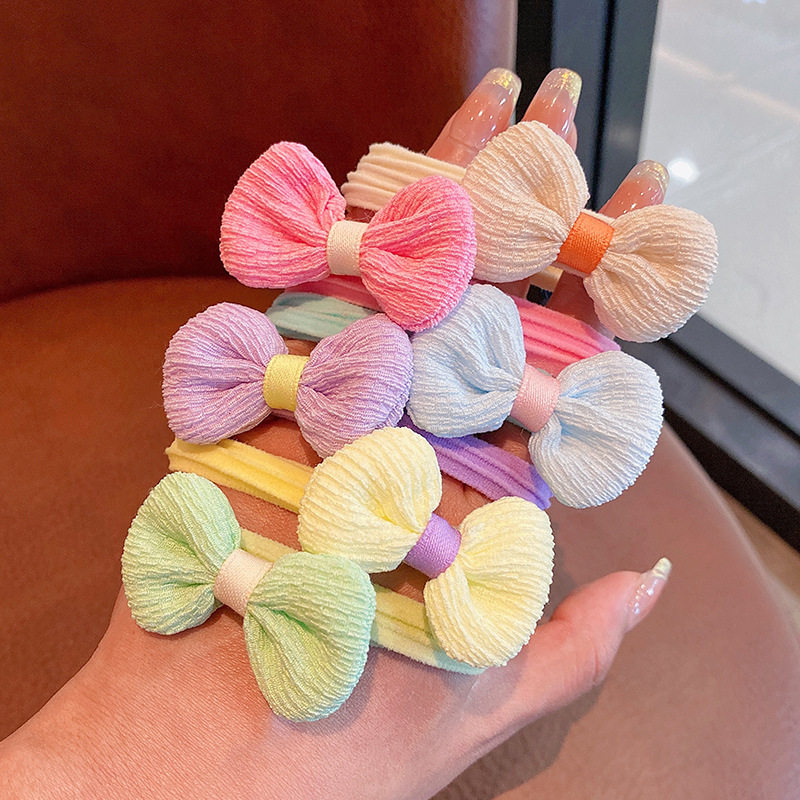 女生头绳儿童皮筋不伤发弹性好女孩扎头发橡皮筋女童发饰宝宝发绳