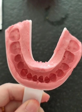 特价牙模自助制作石膏印模粉取模粉牙齿矫正器隐形保持器牙套定做