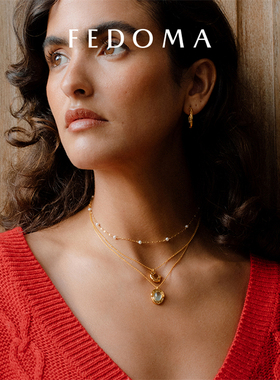 FEDOMA 官方 Juny Breeze Blanche 珍珠项链 经典叠戴百搭款式