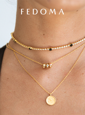 Fedoma 官方 Mochi Chocker 项链