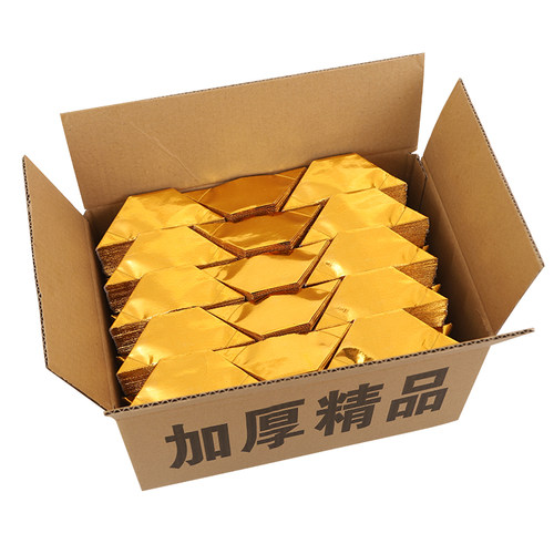 加厚进口金银半成品元宝整箱批发包邮送袋大小号 - 图0